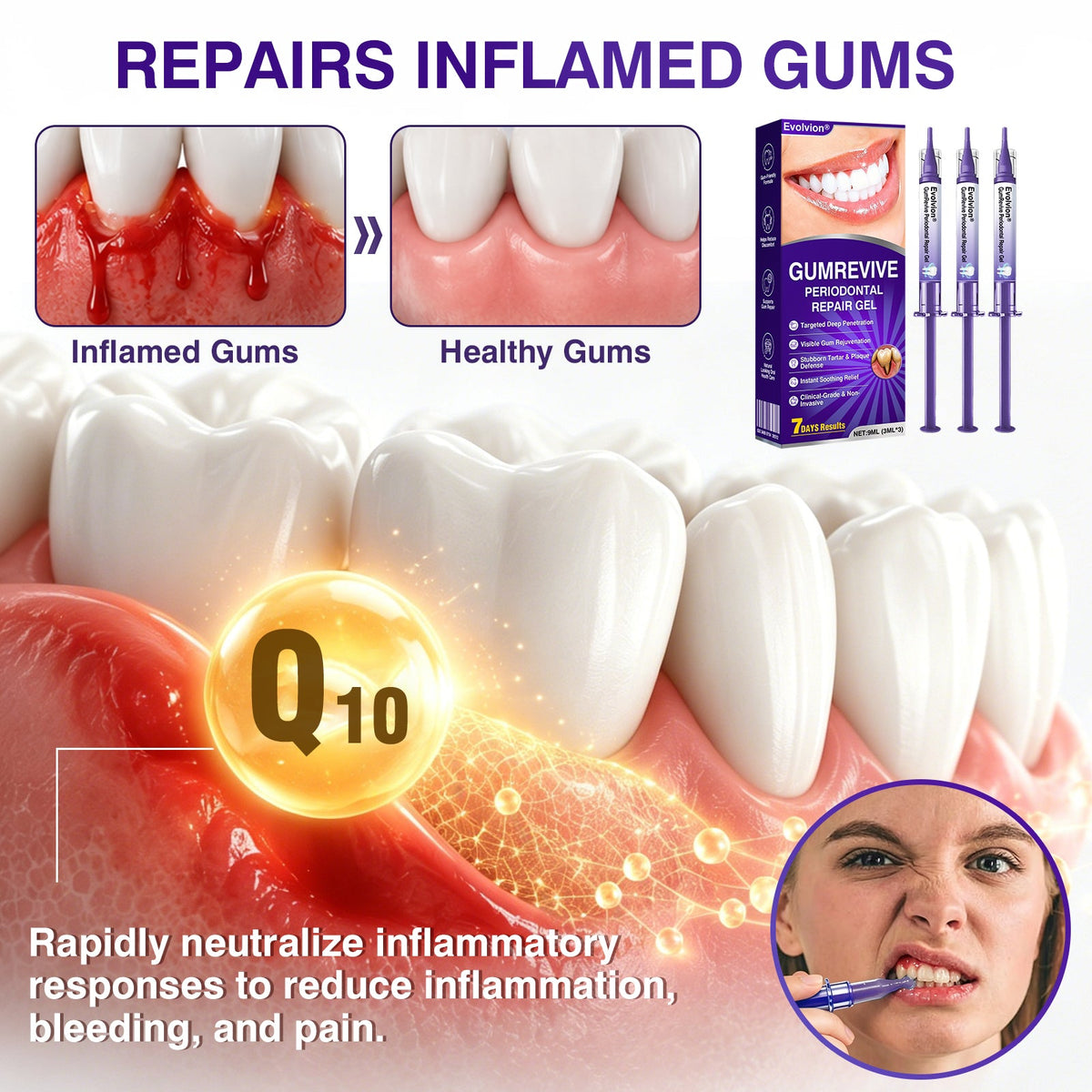 🇺🇸🎁🎁Evolvion® GumRevive Periodontal Repair Gel