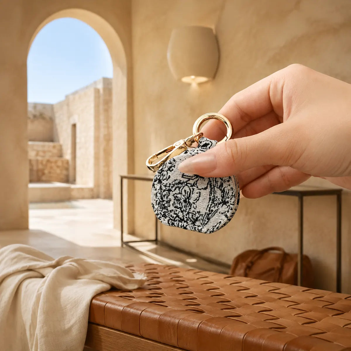 Gemkeepery Mini Travel Jewelry Charm Case
